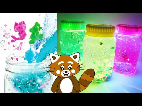 Lek och lär med magiska lysande burkar - So Glow - Lek med oss