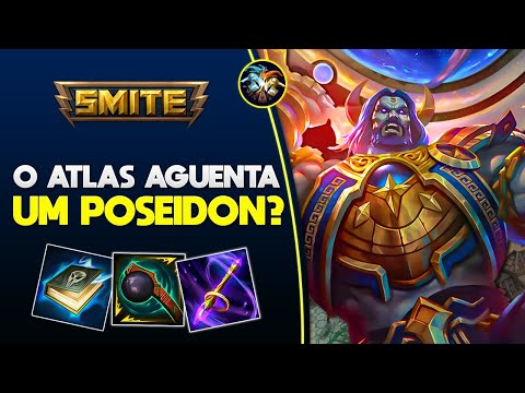 Can he handle a POSEIDON in DUEL? First duel of Season 9! ATLAS - ⚡ Smite BR Ranked Duel