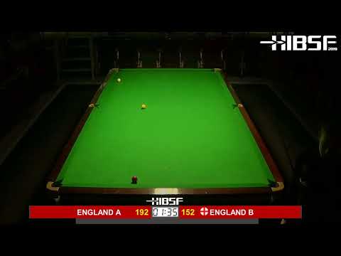 HIBSF 2019 Billiards Final - Ryan Davies (England A) vs Jonathan Marwood (England B)