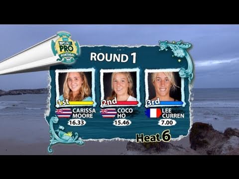 RD1 H6 - Coco Ho, Carissa Moore, Lee Ann Curren