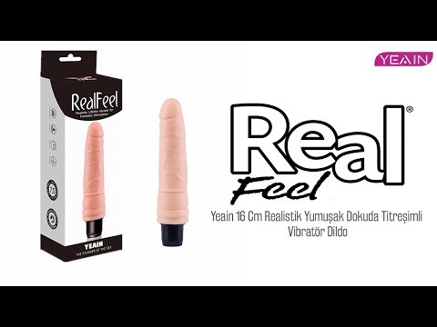 Yeain 16 Cm Realistik Yumuşak Dokuda Titreşimli Vibratör Dildo