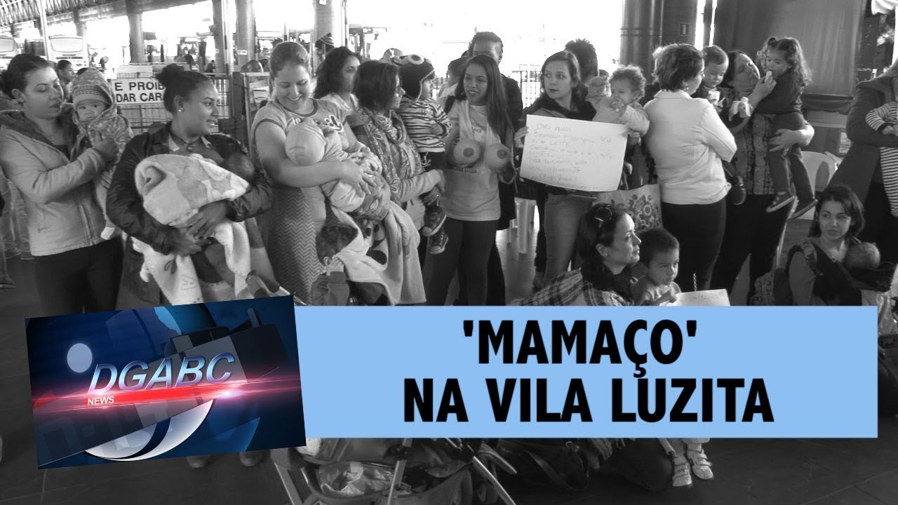 Mães fazem 'mamaço' na Vl. Luzita