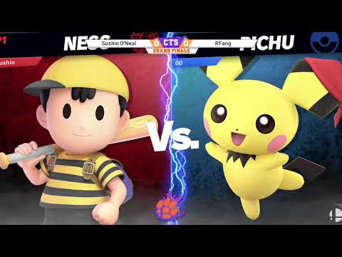 Clocktower Smash 47 - GF - Sushio O'Neal (Mii Brawler, Ness) vs. OeS | RFang (Pichu, MK) - SSBU