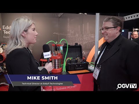 SUBSEA EXPO 2019 - OGV interview Mike Smith from Eddyfi Technologies