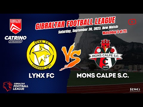 Lynx FC - Mons Calpe SC - Gibraltar Football League 23/24 - Journey 3