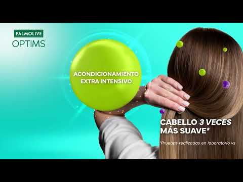 thumbnail video image 2 of Shampoo Palmolive Optims Luminous Repair Fórmula con Vital Keratina 700 ml, 2 of 5
