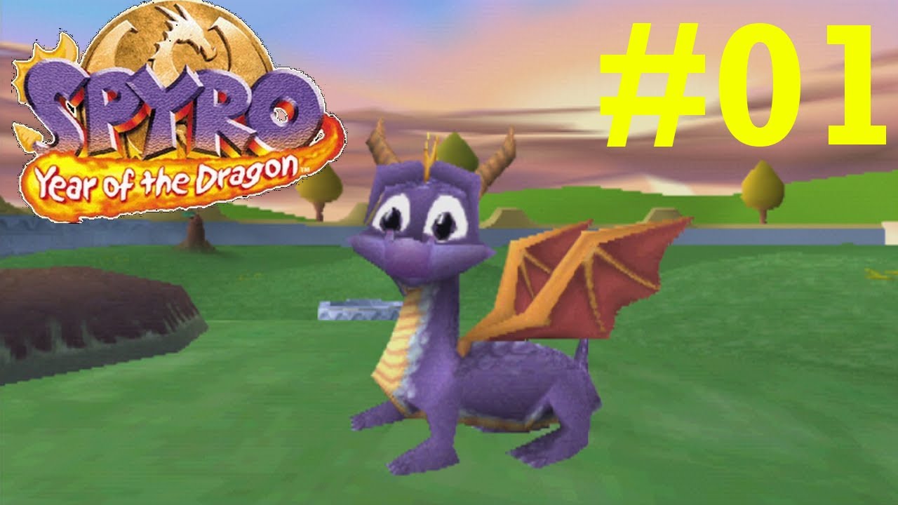 Spyro: Year of the Dragon -- Part 1: Intro & Sunrise Spring Home - YouTube