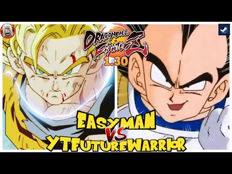DBFZ Easyman vs YT_FutureWarrior - Crazy Fights! - Ver 1.30