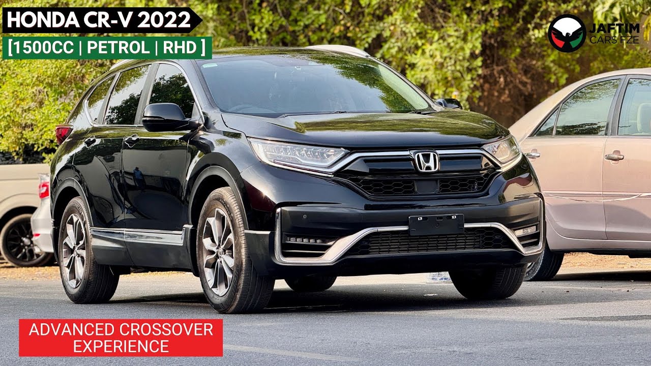 Honda CRV TOP GRADE | PUSH START | 1.5L PETROL ENGINE | AUTO | HEATED LEATHER SEATS | 4WD | RHD video