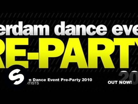 Amsterdam Dance Event Pre-Party 2010 (iTunes NL)