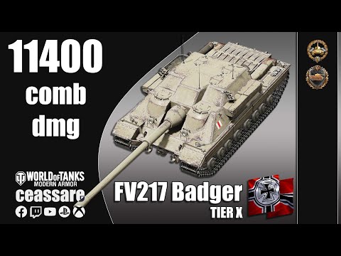 FV217 Badger / WoT Console / PS5 / Xbox Series X / 1080p60