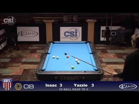 2015 USBTC 10-Ball: Kelly Issac vs Cindy Yazzie