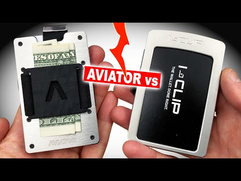AVIATOR vs Steel I-CLIP Wallet | Minimalist Wallets Battle!