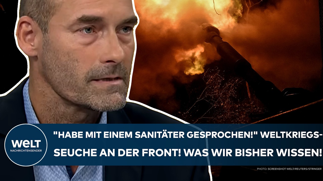 UKRAINE-KRIEG: "Habe mit einem Sanitäter gesprochen!" Weltkriegs-Seuche an der Front! Was wir wissen