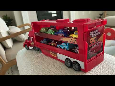 Транспортер Мак с мини Молнией МакКвин автовоз Disney Pixar Cars Mack Hauler Mattel GNW34 , Микки Маус - фото 1 - id-p2875356500