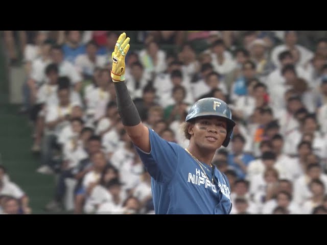 【3回表】打たれたら打ち返す!! ファイターズ・水谷瞬 ライト線へ同点となるタイムリー!! 2025年6月29日 埼玉西武ライオンズ 対 北海道日本ハムファイターズ