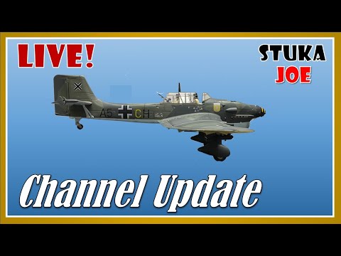 Stuka Joe Live! Channel Update