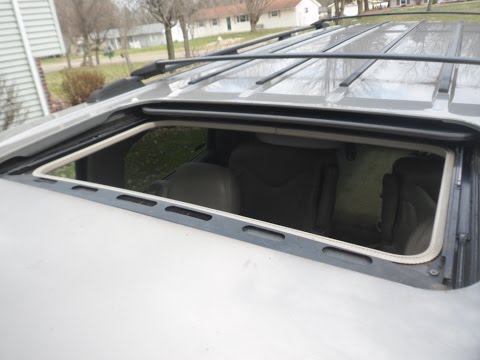 Leaking sunroof?  Sunroof fix for your car or truck. Quick and easy. DIY!