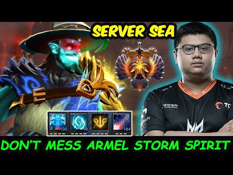 Don't Mess with Armel Storm Spirit Back To Stomp Server SEA 7.36 Dota 2