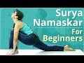 STEP BY STEP SURYA NAMASKAR FOR BEGINNERS Learn Sun Salutation In 3 Minutes Simple Yoga Lessons