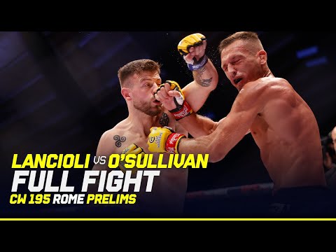 Alexander O'Sullivan vs Manuel Lancioli full fight