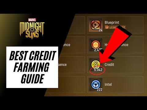 BEST CREDIT FARMING GUIDE | MARVEL'S MIDNIGHT SUNS