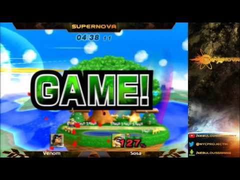 Supernova Pro Bracket - Mediocre at Best | Venom (C. Falcon) v. Sosa (Wario)