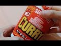 Nissin Spicy Curry Ramen Cup Noodle ASMR Mukbang Cooking Eating Sounds
