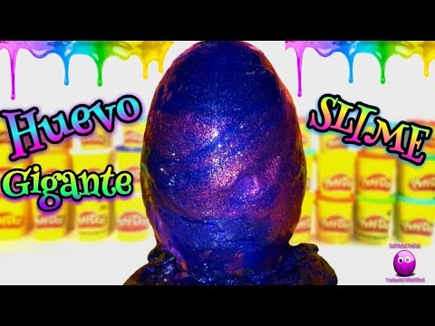 Huevo sorpresa gigante de SLIME Video