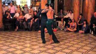 Paula Tejeda y Lucas Carrizo -03- PASIONAL MILONGA - Mercedes, Bs.As. - 20 11 10