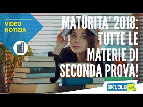 Materie Maturità 2018: ecco quali sono
