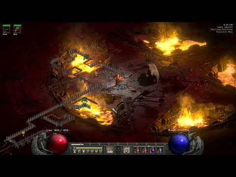 Diablo 2 Resurrected (Druid's Firestorm, it's no Firewall but it's usable now.)