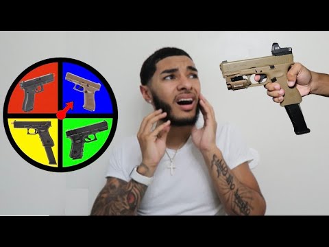 Spin The Wheel Challenge with Glock BB Guns!