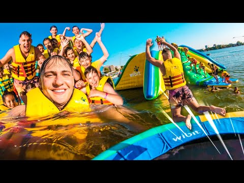 100 DE COPII VS PARC ACVATIC