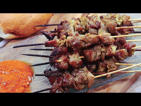 BROCHETTES DE VIANDE À LA COMORIENNE/ Tasty Meat skewers Comorian style