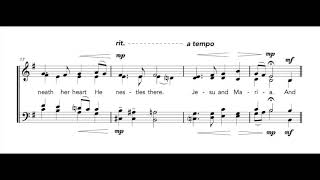 David von Kampen - &quot;Maria Walks Amid the Thorn&quot; - SATB full score
