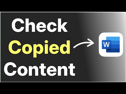How to Use Plagiarism Checker tool in Microsoft Word