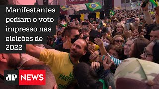 Capitais registram manifestações a favor de Bolsonaro em todo o Brasil