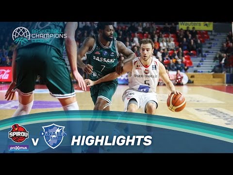 Proximus Spirou v Dinamo Sassari - Highlights - Basketball Champions League
