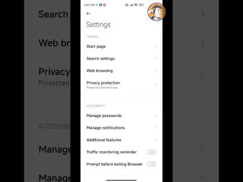 How to change Chinese language browser to Google web#redmi #xiaomi