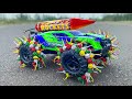 Сompilation Experiments With Cars RC Buggy With Garlic Snappers On Wheels