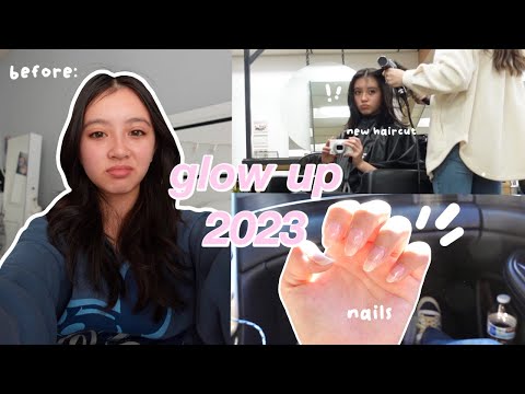 GLOW UP 2023⭐️ || hair, nails, thrifting, skincare,...