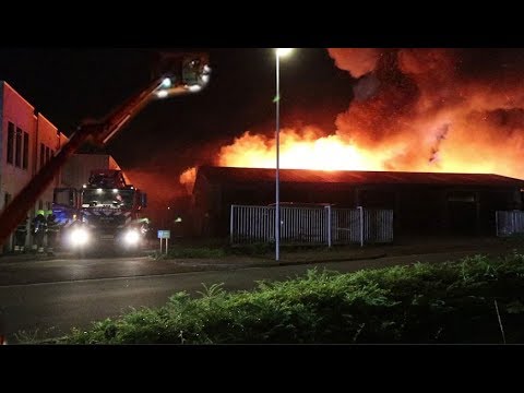 12-08-2017 Alkmaar - grote brand