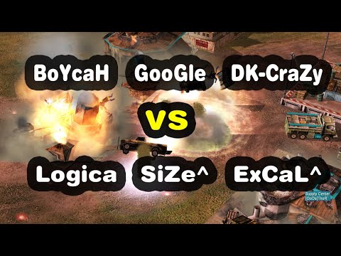 Epic $150 3v3 Challenge(Team BoYcaH vs Team SiZe) | C&C Generals Zero Hour