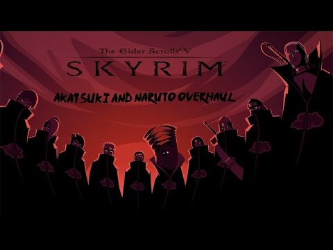 Skyrim -  Naruto mod: #1 Uchiha Blood!