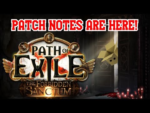 Forbidden Sanctum 3.20 Patch Notes Review - Path of Exile