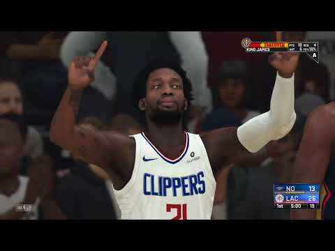 NBA 2K21 MY CAREER   EP 117 CLIPPERS VS PELICANS