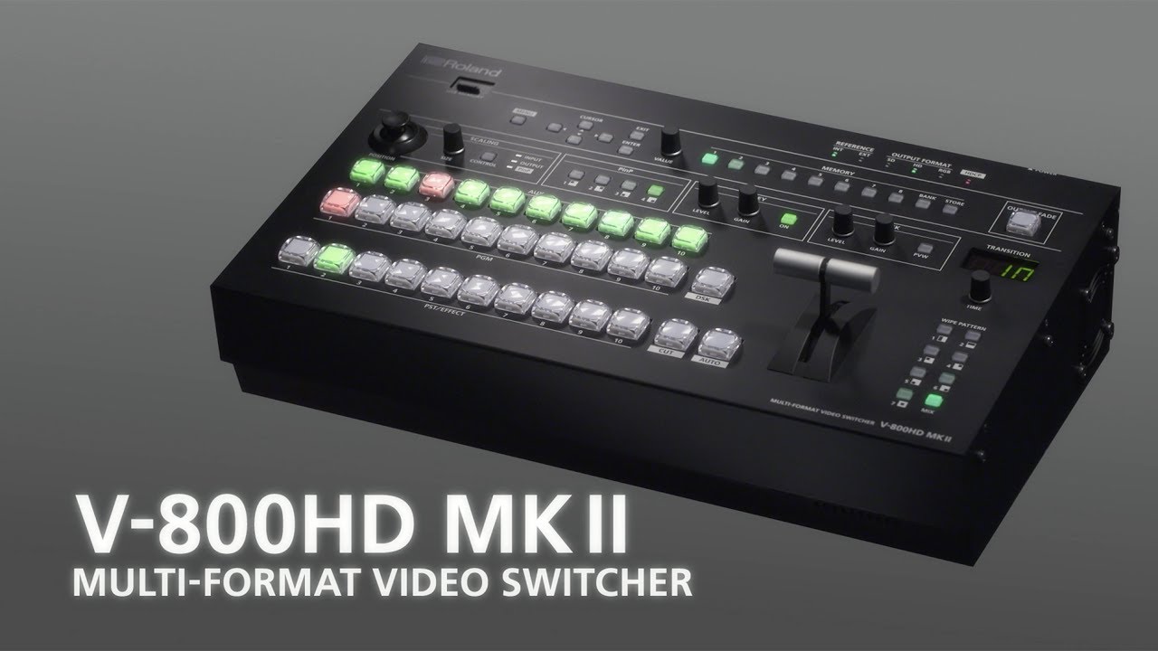 Buy Roland V800HD MkII (V800HDMK2) MultiFormat Video Switcher