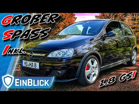 Spaß auf JEDER FAHRT! Opel Corsa GSI 1.8 (2004) - So REIF war der Corsa C vor 20 Jahren!