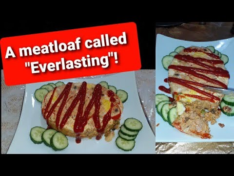 A Steamed Meatloaf Called "Everlasting" With All American Cheese